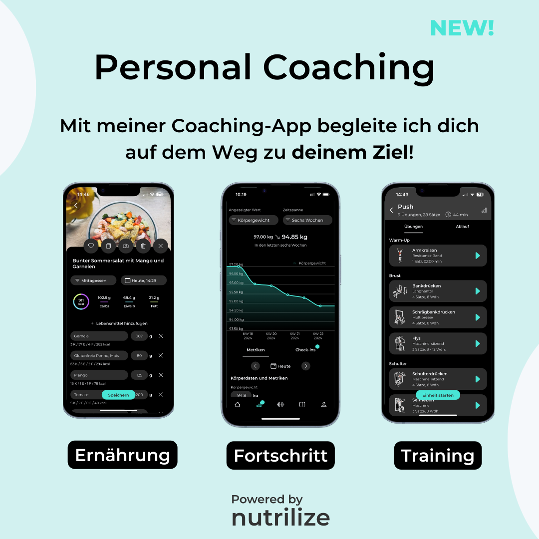 Nutrilize App — Ernährung